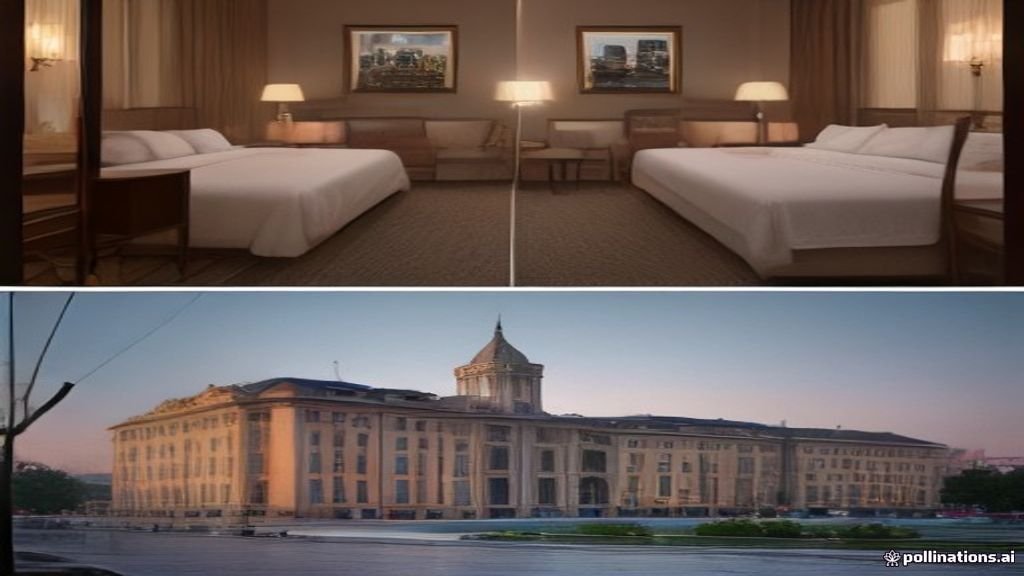 Scenic view of downtown Istanbul showcasing historic architecture and modern hotels